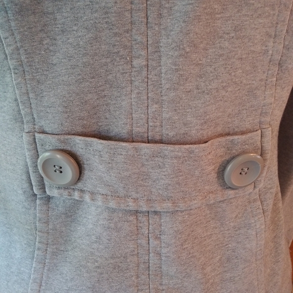 Iris Basic Double Breasted Light Weight Coat - Picture 6 of 10